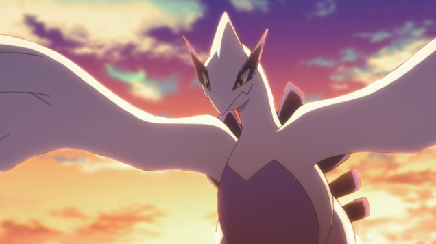 SPOILER ALERT: Lugia appears in this movie